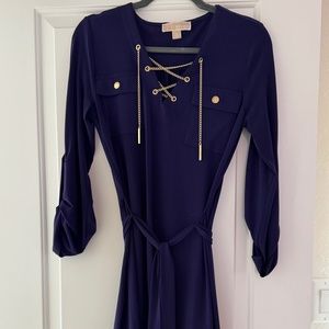 Women's Michael Kors Purple Dress Size S
